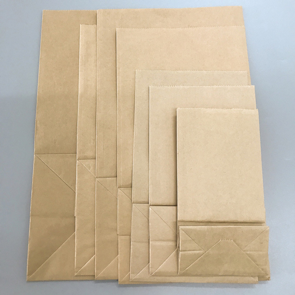 Food Snack - 100 Pezzi di Sacchetti in Carta