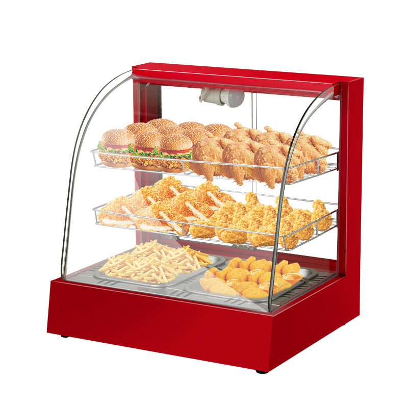 Snacks Food Warmer - Prodotto di successo: Vetrina riscaldante elettrica