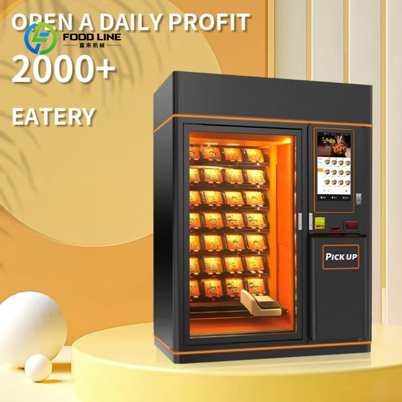 Food Snack - Distributore Automatico Personalizzato per Cibo Caldo,