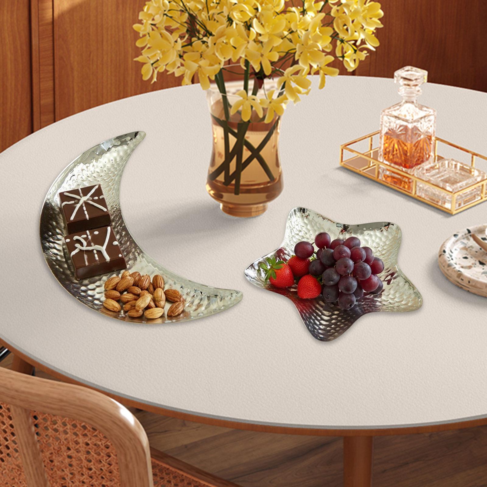 Food Snacks With Iron - Elegante Set di Vassoi in Ferro