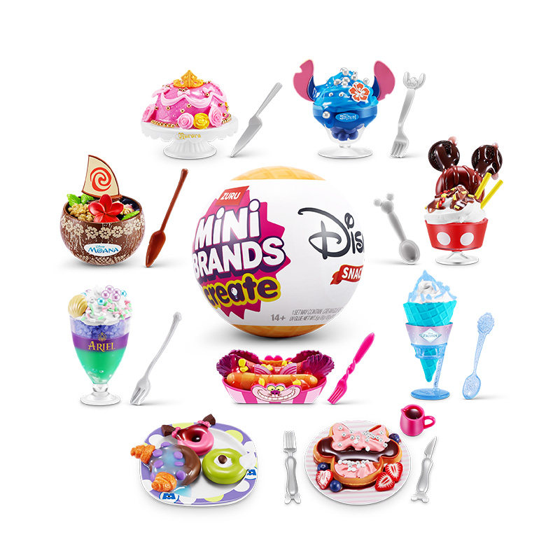 Zuru Mini Brands Create Disney - Food Snacks Brands recensione e prezzo