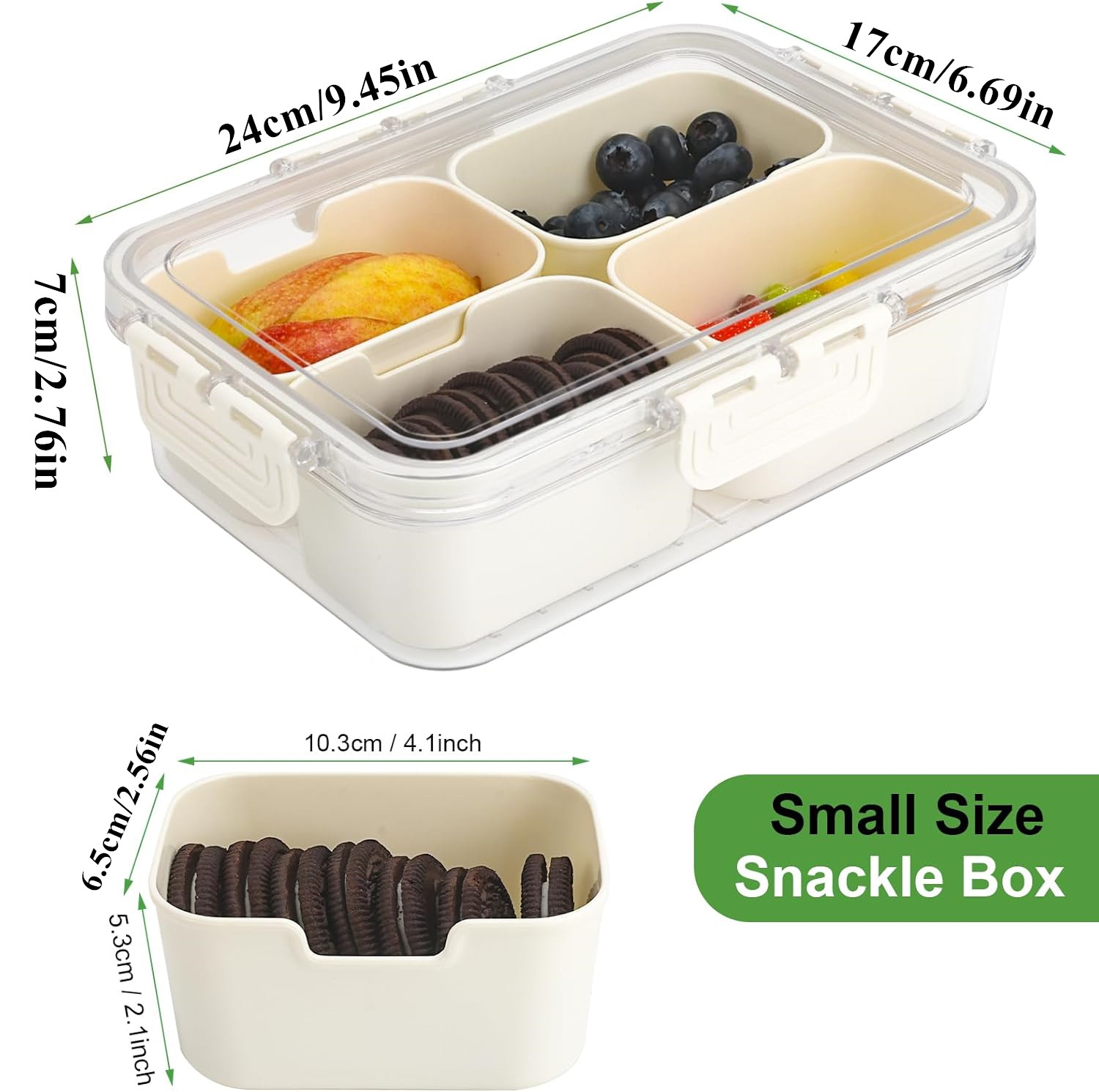 Contenitore Portatile per Alim - Food Snacks Box recensione e prezzo