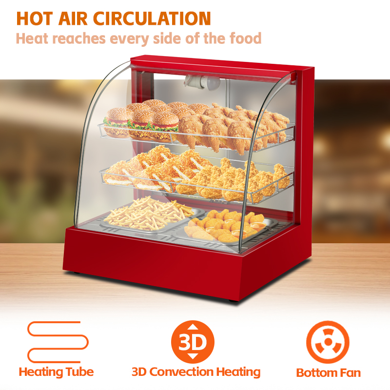Vetrina Riscaldante Elettrica  - Snacks Food Warmer recensione e prezzo